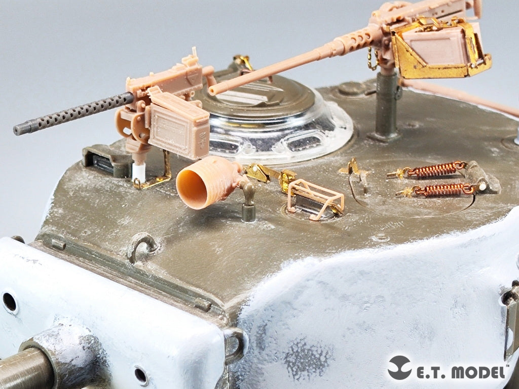 Ensemble de phares ET Model P35-260 avec protections pour M4 Sherman de l&amp;#39;armée américaine au 1/35  – image 11