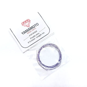 Pièces de modélisme Yamamoto YMPTUN83 Fil violet 0,3 mm Longueur 1 m 1/24