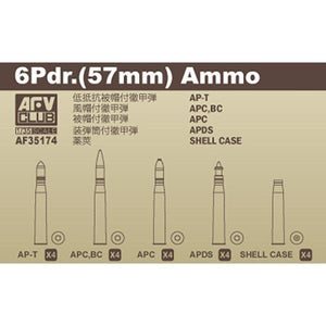 AFV Club 35174 Ammunition 6 Pdr (57mm) 1/35 – Bild 2