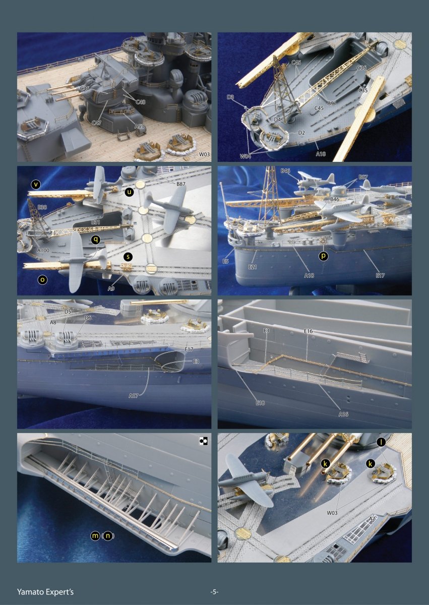MK1 Design MD-35024 New Yamato Super Detail 1/350 – Bild 13