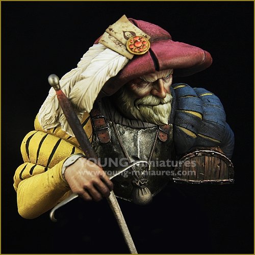 Young Miniatures YH1851 Landsknechts 15th Century 1/10 – immagine 8