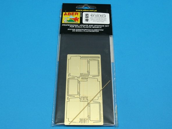 Aber 48029 Czołg KW 1 lub KW 2 wczesne- część 2- zasobniki na narzędzia wczesne (TAM) 1/48 – zdjęcie 4