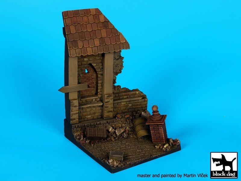 Black Dog D35066 Ruined house base 1/35 – imagen 4