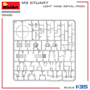 MiniArt 35425 M3 STUART LIGHT TANK, INITIAL PROD 1/35 – imagen 10
