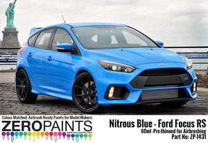 Zero Paints ZP-1431 Nitrous Blue - Ford Focus RS Paint 60ml – image 2
