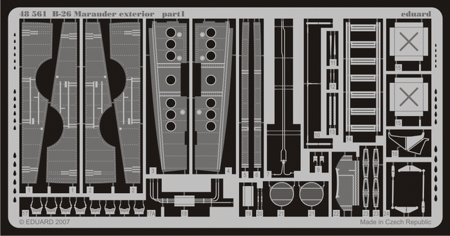 Eduard 48561 B-26 exterior 1/48 (MONOGRAM, REVELL)
