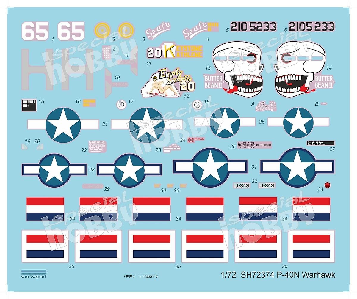 Special Hobby 72374 P-40N Warhawk 1/72 – image 8