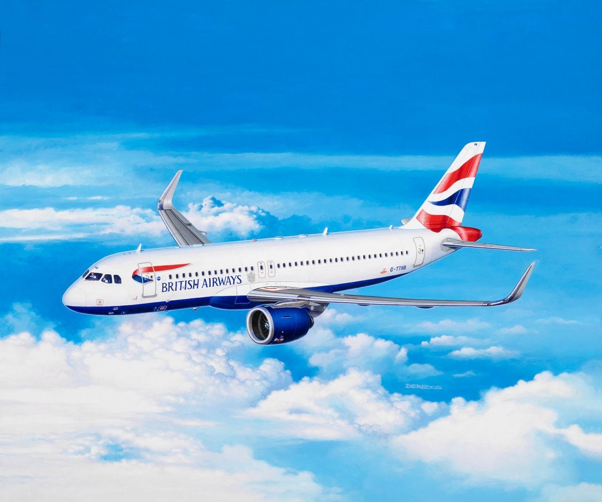 Revell 03840 Airbus A320neo British Airways 1/144 – immagine 2