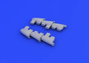 Eduard 648230 Hurricane Mk. I exhaust stacks 1/48 (AIRFIX) – immagine 3