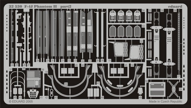 Eduard 32530 F-4J 1/32 Tamiya – immagine 2