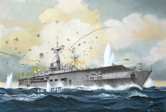 Revell 05164 German Aircraft Carrier GRAF ZEPPELIN 1/720 – immagine 2