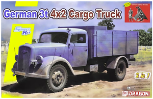 Dragon 6974 German 3t 4x2 Cargo Truck (2 in 1) 1/35 – immagine 2