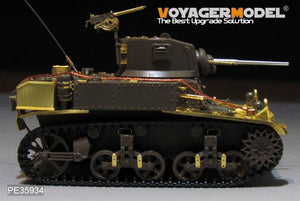 Voyager Model PE35934 WWII US M3 Stuart light tank basic For TAMIYA 35360 1/35 – immagine 17