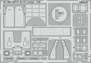 Eduard 491460 B-17F cockpit EDUARD 1/48 – zdjęcie 2
