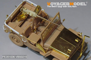 Voyager Model PE351036 WWII U.S. Jeep Willys MB upgrade set（For MENG VS-011）1/35 – immagine 2