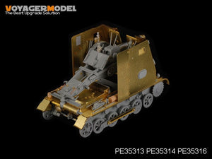 Voyager Model PE35313 WWII German 150mm s.IG.33(Sf) auf Pz.Kpfw.I Ausf.B Basic For DRAGON 6259 1/35 – Bild 5