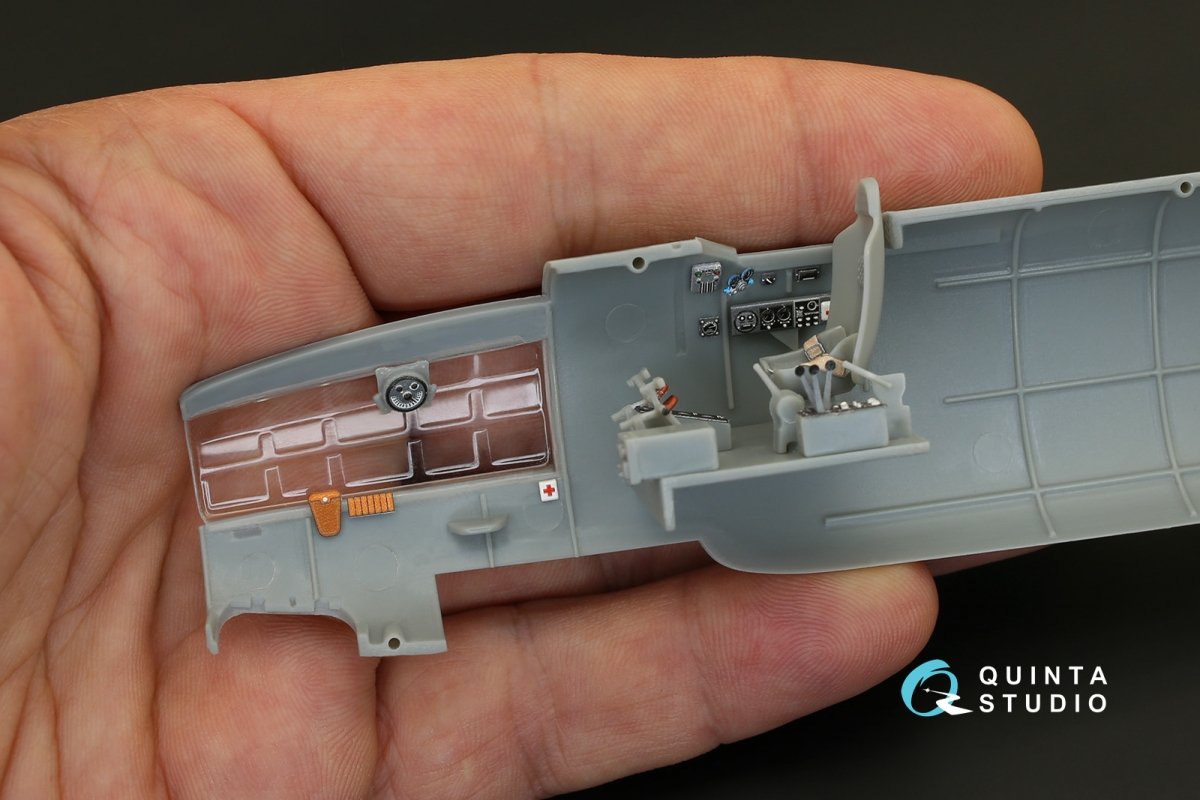 Quinta Studio QD48100 IL-4 3D-Printed &amp;amp; coloured Interior on decal paper (for Xuntong kit) 1/48 – Bild 12