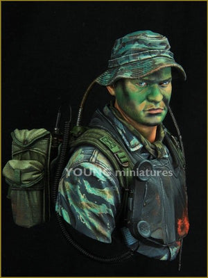 Young Miniatures YM1845 US NAVY SEAL VIETNAM 1/10 – Bild 2