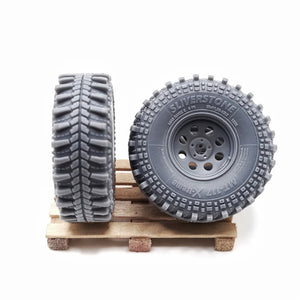 Yamamoto YMPRIM20 Extreme Off-Road Tyres And Rims 15&amp;quot; Pro Kit 1/24 – imagen 3