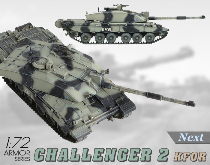 Dragon 7222 CHALLENGER II KFOR 1/72 – Bild 2