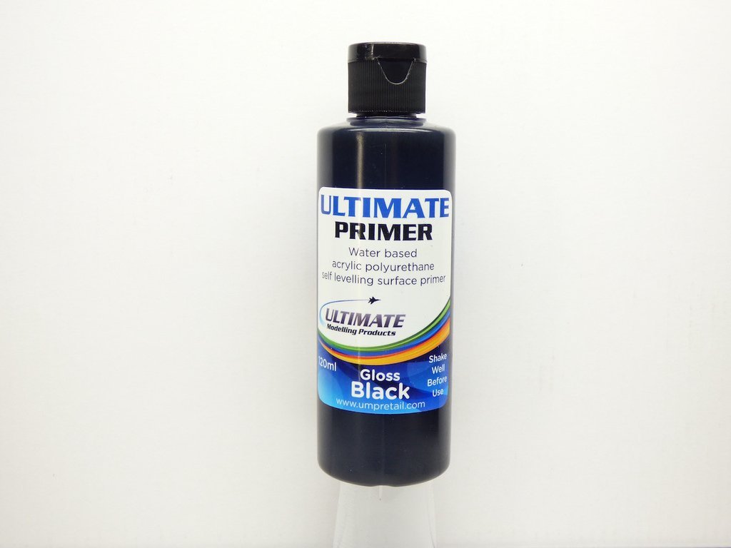 Ultimate Modelling UMP040 Ultimate Primer - 60ml Gloss Black