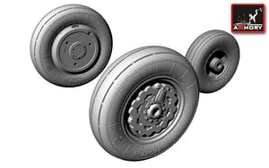 Armory Models AW72009 Sukhoj Su-7BKL wheels 1/72 – immagine 2