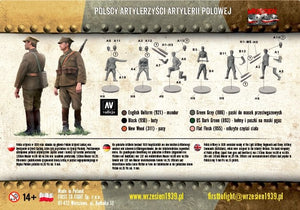 Premiers à combattre PL055 Artilleurs de campagne polonais (1/72) – image 3