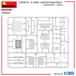 MiniArt 38066 TEMPO A400 LIEFERWAGEN. BAKERY VAN 1/35 – immagine 9