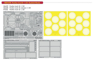 Eduard BIG3598 Panther Ausf. G 1/35 for RYEFIELD MODEL – imagen 2