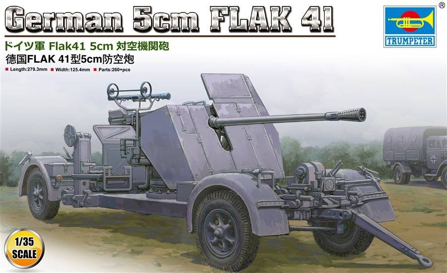 Trumpeter 02350 Germanium 5cm FLAK 41 1/35
