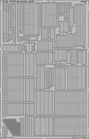 Eduard 36129 M-1131 slat armour 1/35 Trumpeter