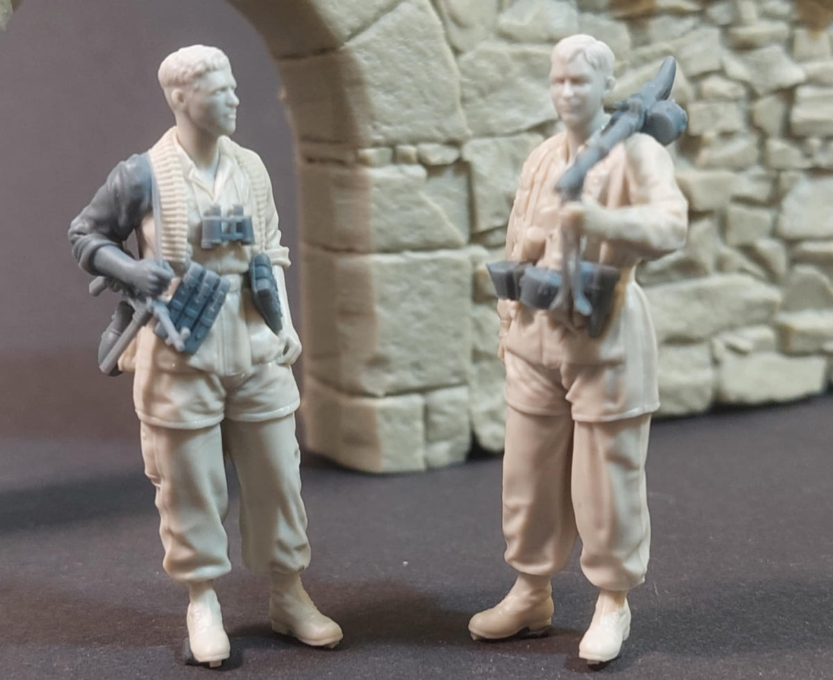 Panzer Art FI35-249 German fallschirmjager MG34 team set 1/35 – immagine 2