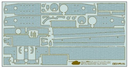 Tamiya 12647 Zimmerit Tiger I (Mid Late Production) 1/35