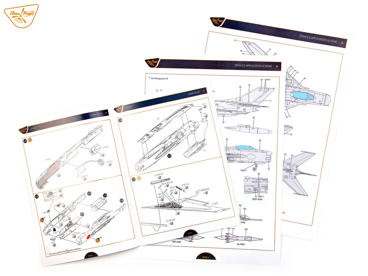 Clear Prop! CP72057 MiG-19 PM 1/72 – image 44