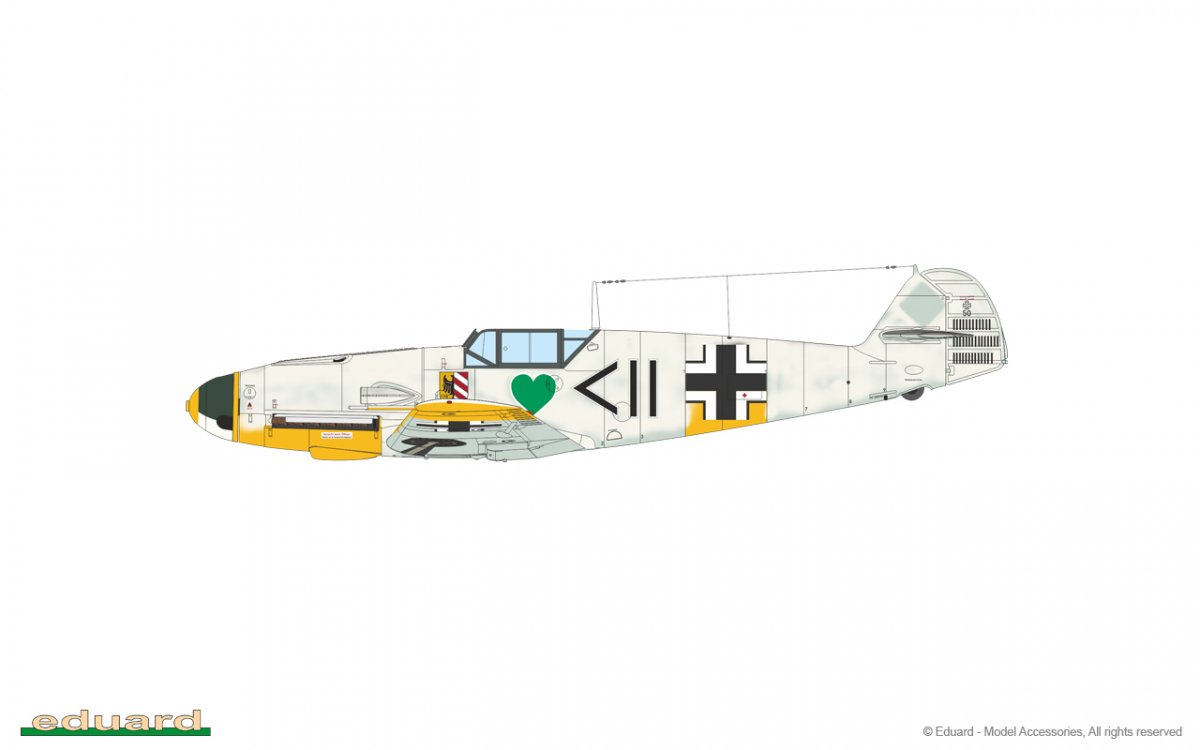 Eduard 70154 Bf 109F-2 ProfiPACK 1/72 – Bild 8