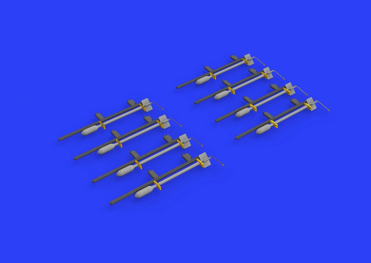 Eduard 648450 RP-3 60lb rockets for Tempest Mk. V 1/48 EDUARD – immagine 3