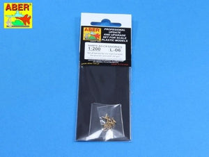 Aber 200L-06 Set of barrels for one eight-barrelled two-pounder &amp;#39;pom-pom&amp;#39; A/A gun 1/200 – image 5