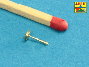 Aber 35L-235 Barrels for British WWI Tank Mk.I Male – 6 pdr. gun x 2 pcs. &amp;amp;amp;amp;amp;amp;amp;amp; 8mm Hotchkiss m.1909 x 3 pcs. 1/35 – immagine 6