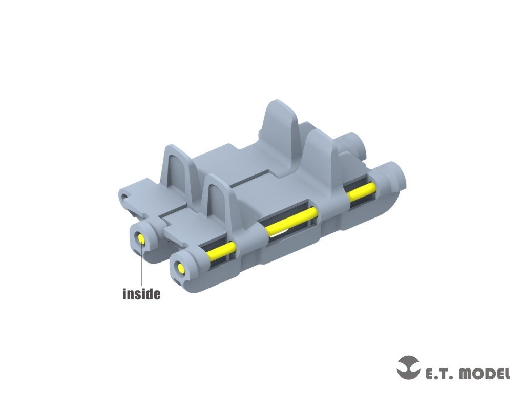 E.T. Model P35-063 WWII German Pz.Kpfw.II Ausf.L Luchs Workable Track ( 3D Printed ) 1/35 – immagine 2