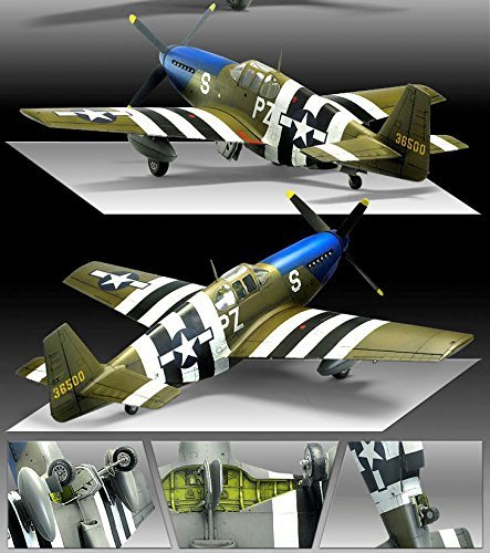 Academy 12303 USAAF P-51B &amp;quot;BLUE NOSE&amp;quot; 1/48 – zdjęcie 4