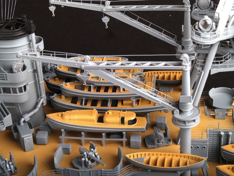 Trumpeter 03701 USS Arizona BB-39 1/200 – zdjęcie 36