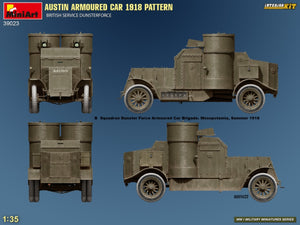 Miniart 39023 AUSTIN ARMOURED CAR 1918 PATTERN. BRITISH SERVICE DUNSTERFORCE. INTERIOR KIT 1/35 – Bild 8