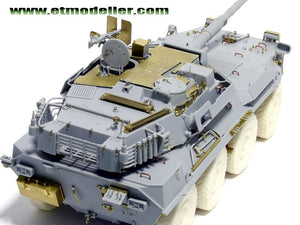 E.T. Model E35-006 Modern Italian B1 Centauro Tank Destroyer (For TRUMPETER 00386) 1/35 – immagine 3