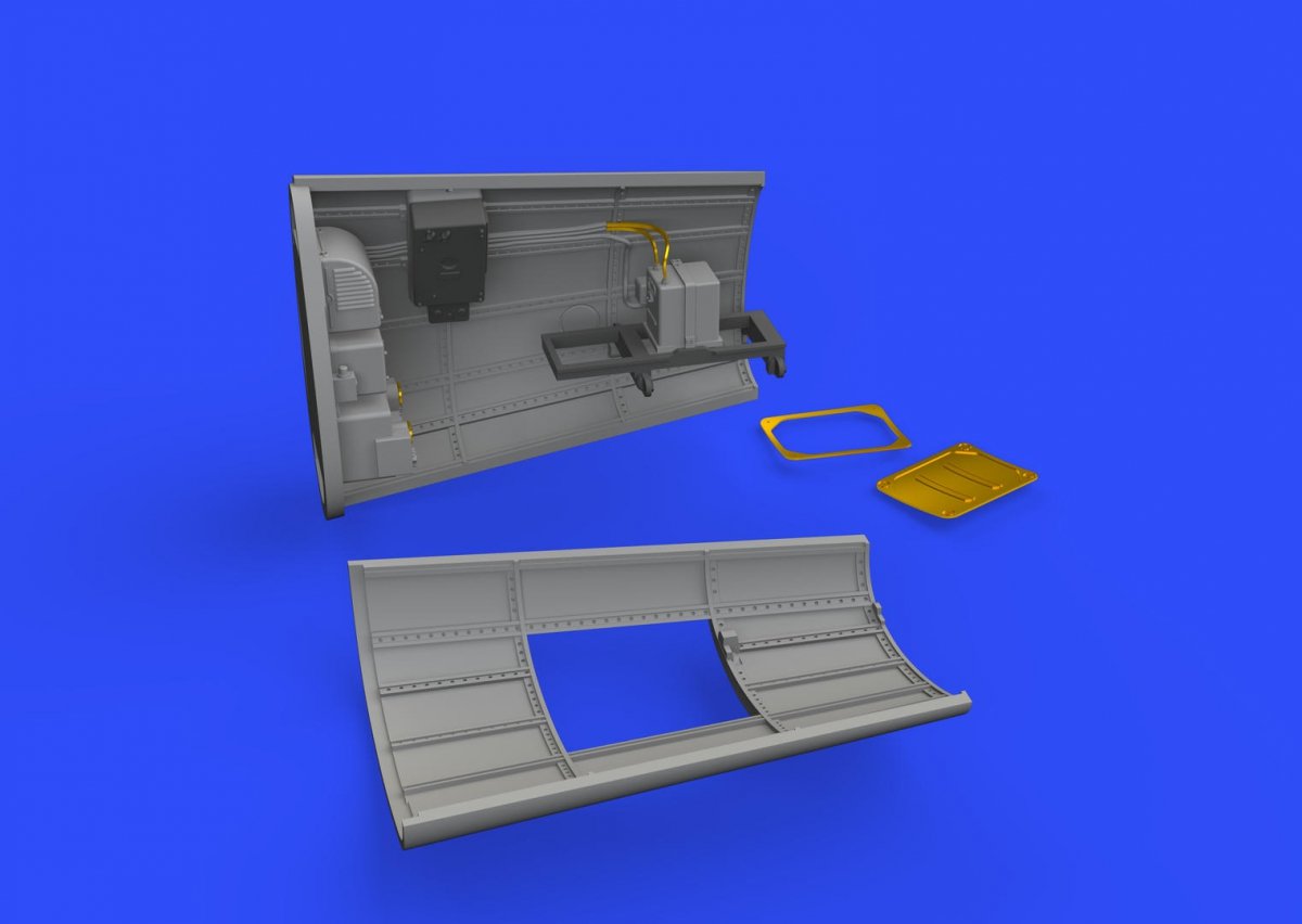 Eduard 648404 Bf 109G-6 radio compartment TAMIYA 1/48 – immagine 2