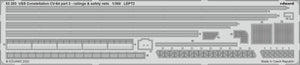 Eduard 53283 USS Constellation CV-64 part 3 - railings &amp;amp; safety nets TRUMPETER 1/350 – immagine 2