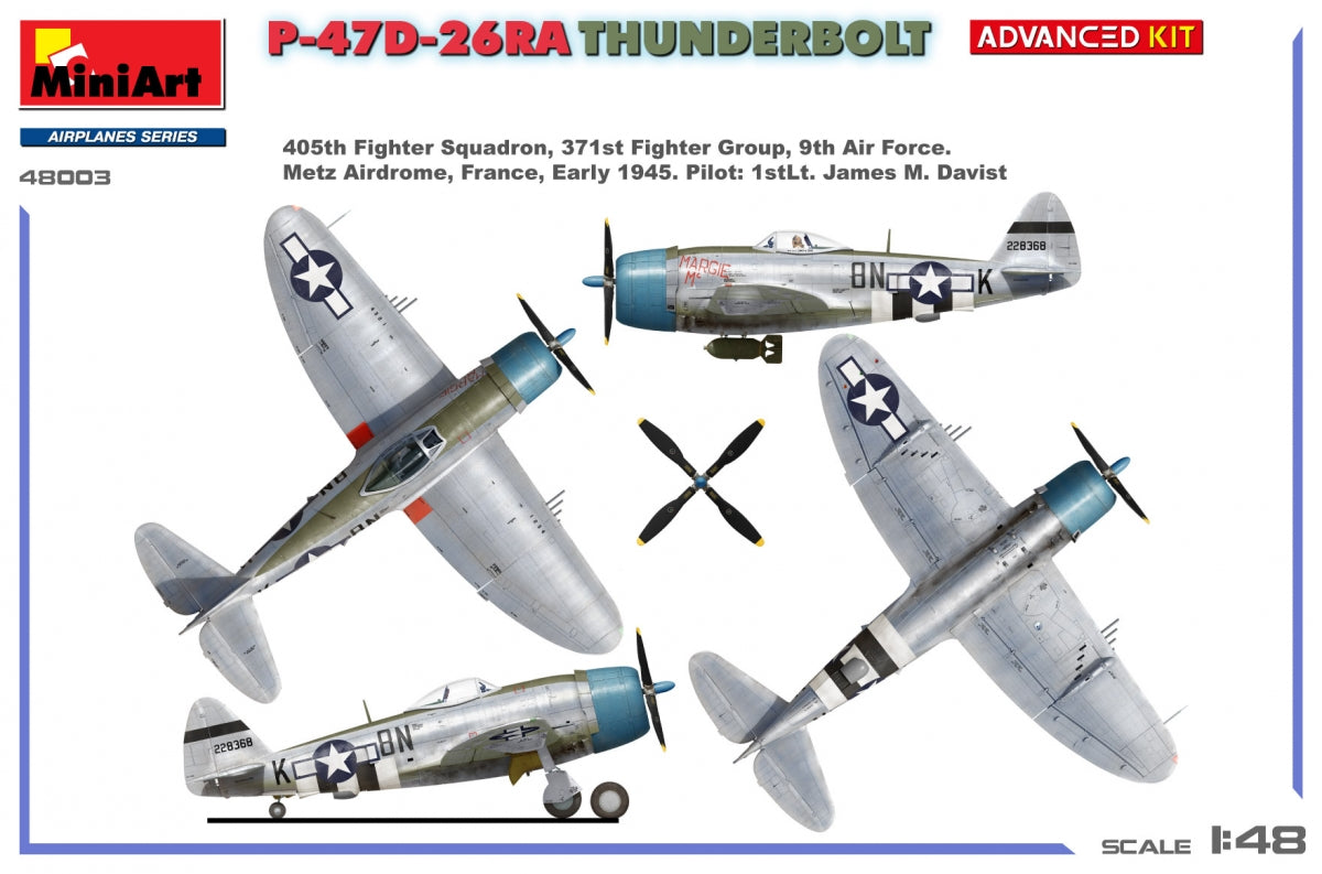 MiniArt 48003 P-47D-26RA THUNDERBOLT. KIT AVANCÉ 1/48 – image 5