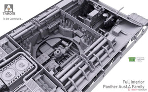 Takom 2098 Panther Ausf. A mid-early prod. (full interior) 1/35 – Bild 4