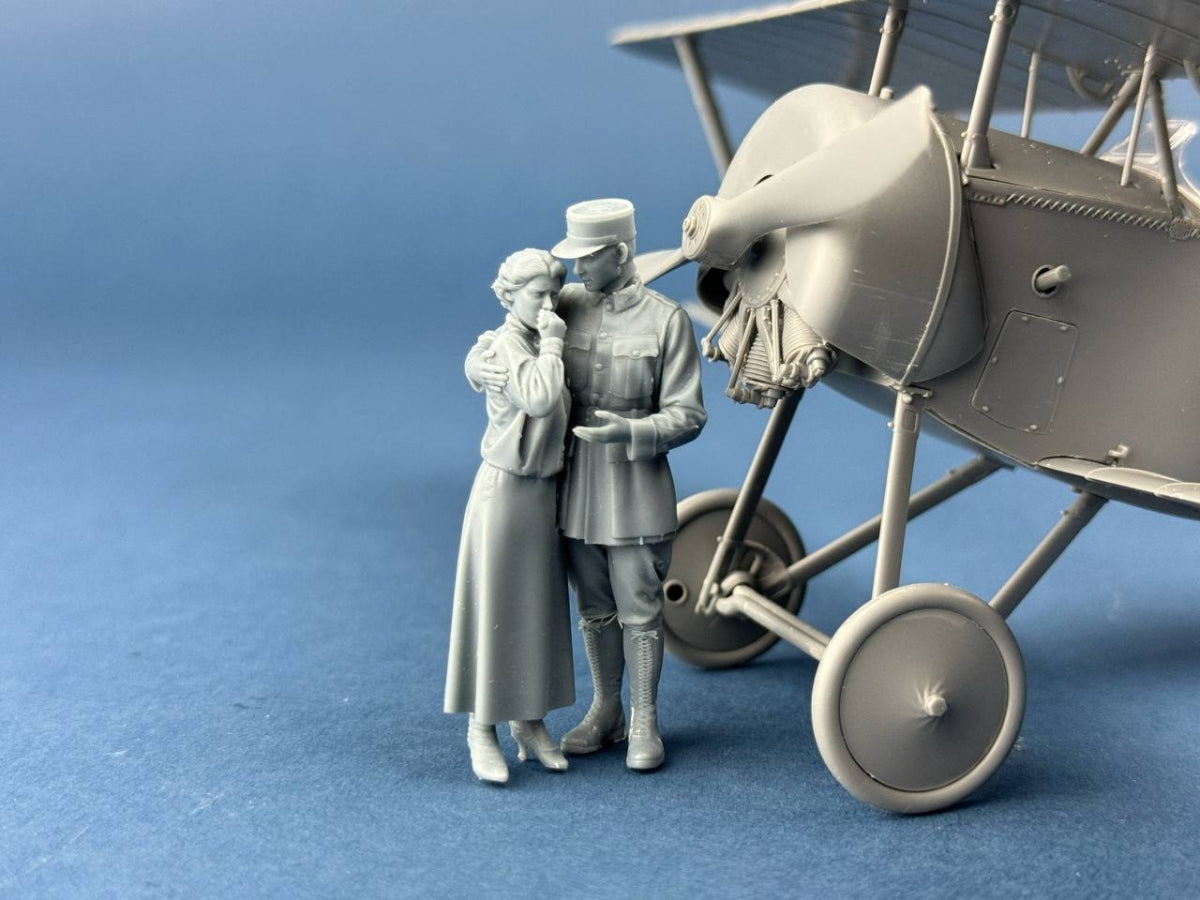 Copper State Models F32-068 Officier français - Adieu 1/32  – image 2