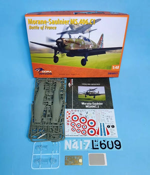 Dora Wings 48031 Morane-Saulnier MS.406C.1 - Bataille de France 1/48 – image 3