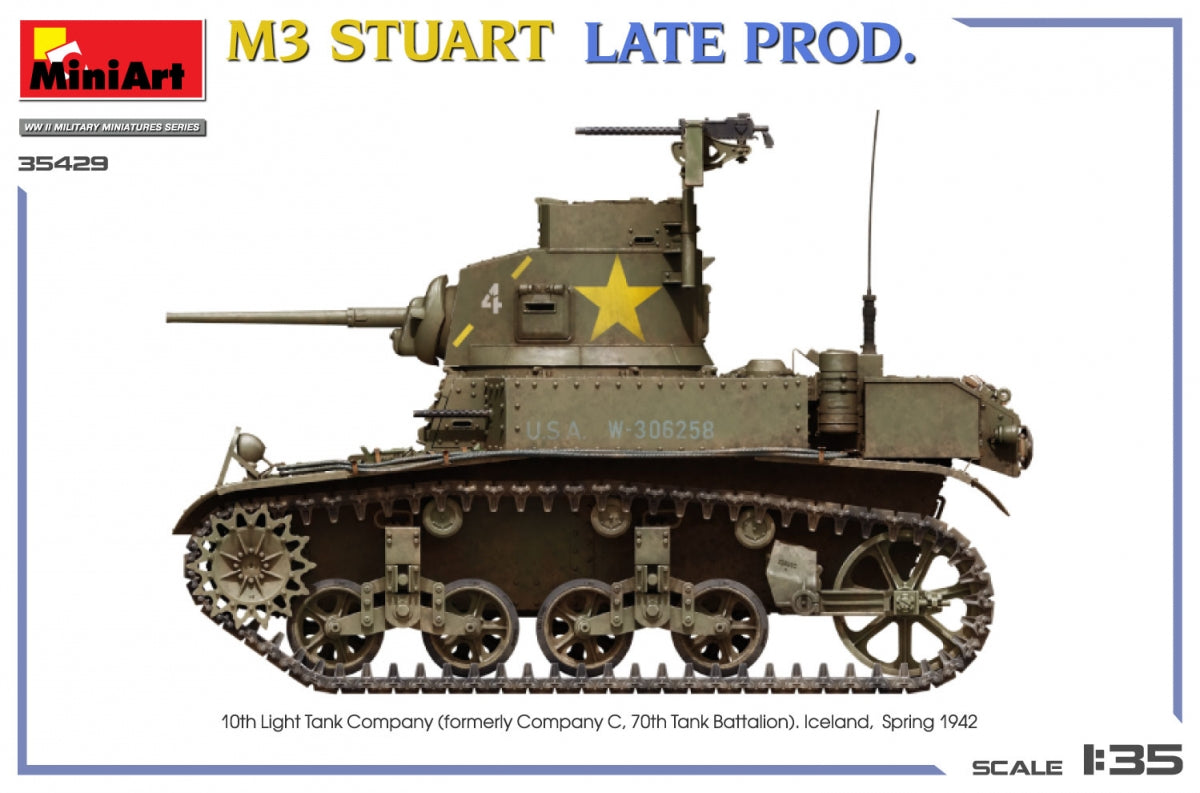 MiniArt 35429 M3 STUART LATE PROD. INTERIOR KIT 1/35 – zdjęcie 11